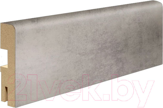 Изображение товара Плинтус Velldoris Экошпон 70x16x2100 (муар светло-серый)