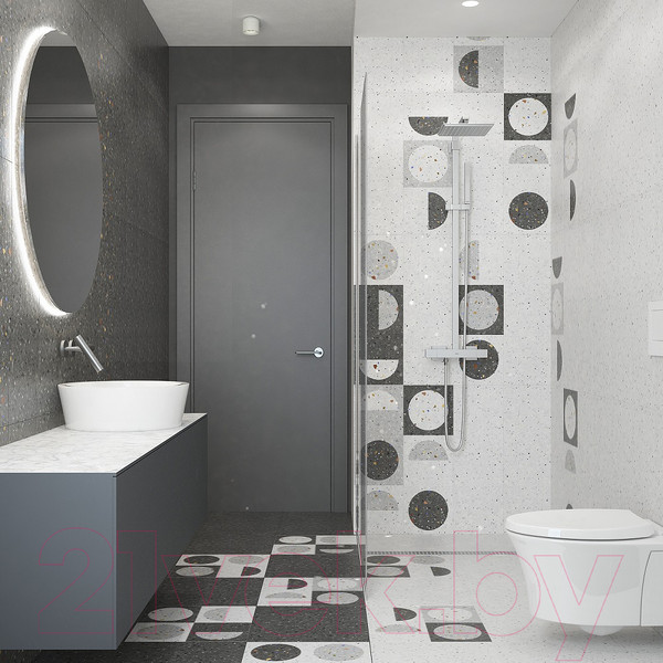 Изображение товара Плитка Керамин Мари Эрми 7Д (750x250)