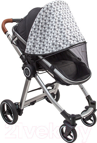 Изображение товара Москитная сетка для коляски Nuovita Comfort с солнцезащитным козырьком