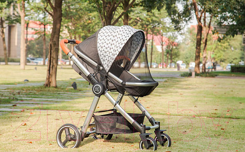 Изображение товара Москитная сетка для коляски Nuovita Comfort с солнцезащитным козырьком