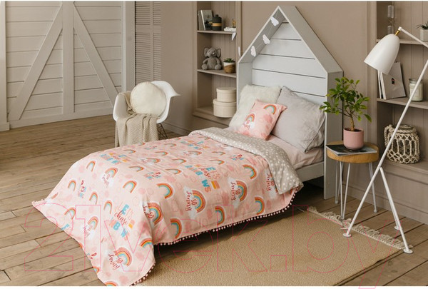 Изображение товара Покрывало Этель Pink Rainbow / 4797425