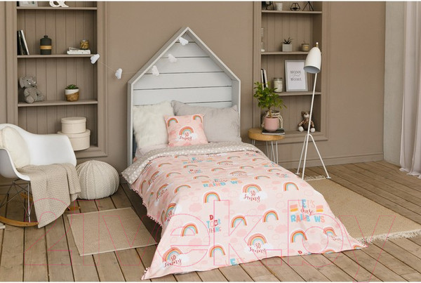 Изображение товара Покрывало Этель Pink Rainbow / 4797425