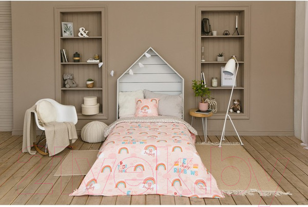 Изображение товара Покрывало Этель Pink Rainbow / 4797425