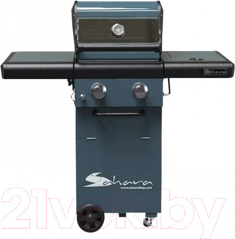 Изображение товара Газовый гриль Sahara X250 2 Burner BBQ / X250EW-ST (дымчатый )