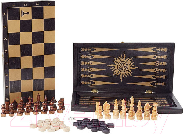 Изображение товара Набор настольных игр Объедовская фабрика 3 в 1 / 193-18