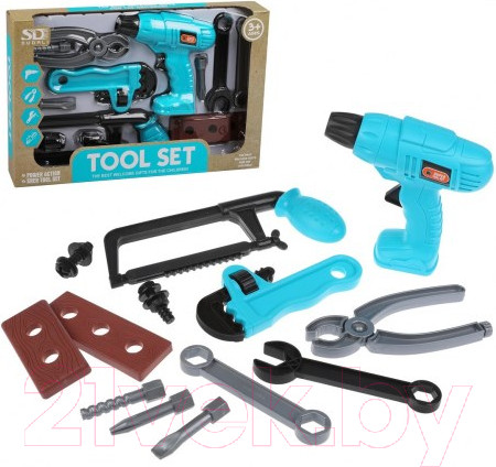 Изображение товара Набор инструментов игрушечный Наша игрушка 6642-1