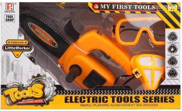 Изображение товара Набор инструментов игрушечный Наша игрушка Бензопила / 1928A