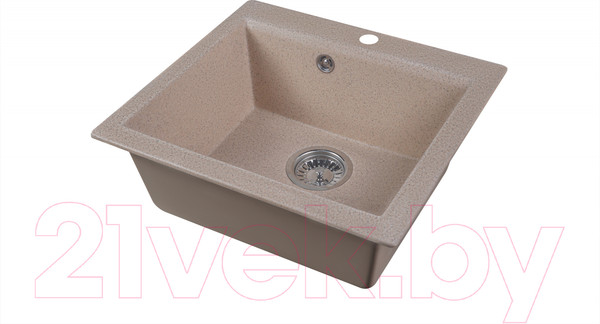 Изображение товара Мойка кухонная БелЭворс Mini (темно-бежевый, без сифона)