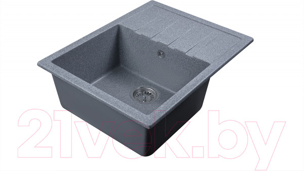 Изображение товара Мойка кухонная БелЭворс Vega L (серый, без сифона)