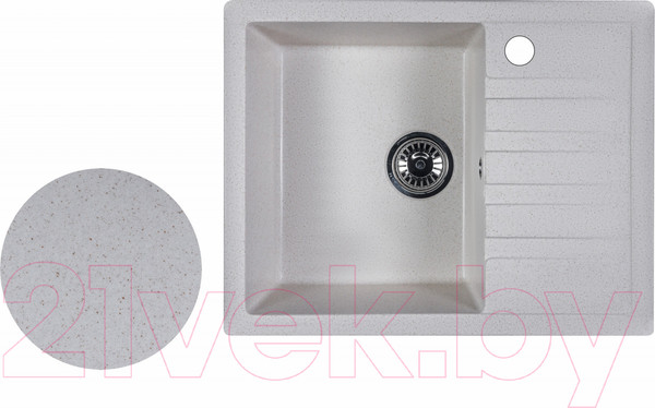 Изображение товара Мойка кухонная БелЭворс Vega L (бежевый, без сифона)