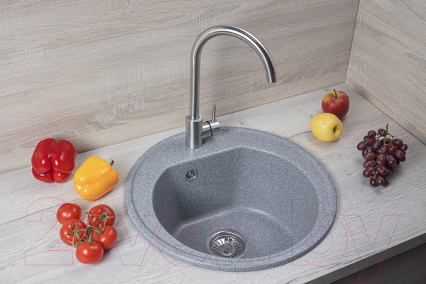 Изображение товара Мойка кухонная БелЭворс Traffic (серый, без сифона)