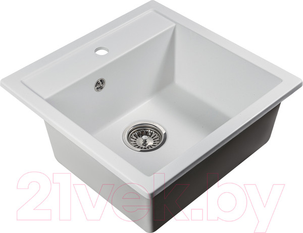 Изображение товара Мойка кухонная БелЭворс Rio (белый, без сифона)