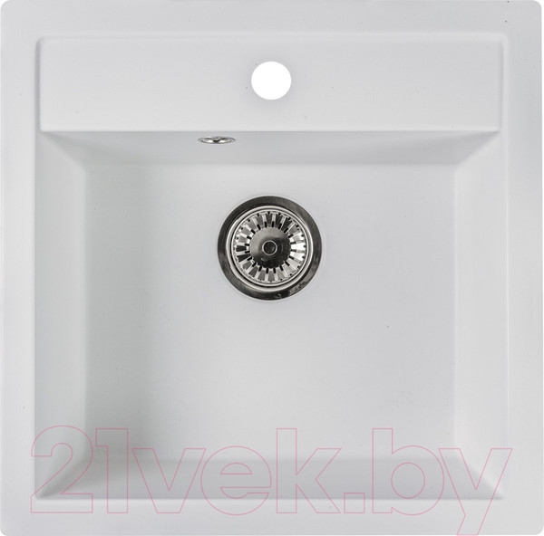 Изображение товара Мойка кухонная БелЭворс Rio (белый, без сифона)