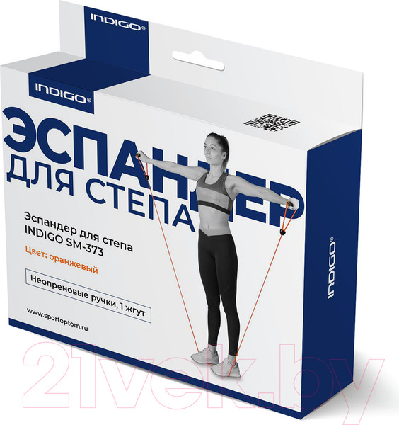 Изображение товара Эспандер Indigo Sport Для степа SM-373 (оранжевый)