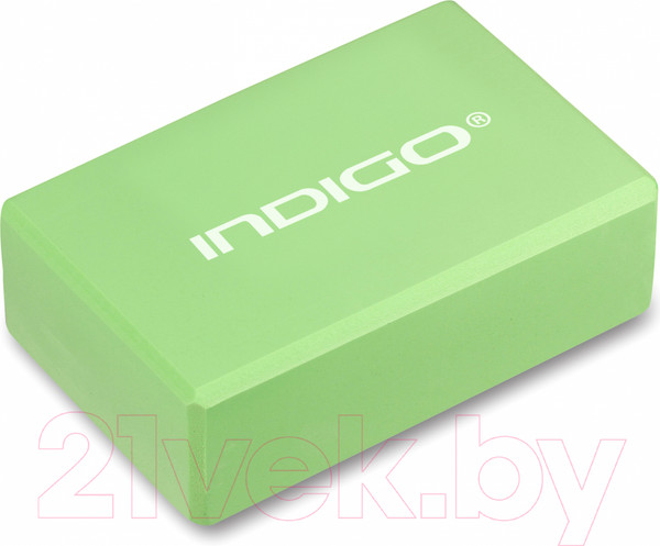 Изображение товара Блок для йоги Indigo Sport 6011 HKYB (салатовый)