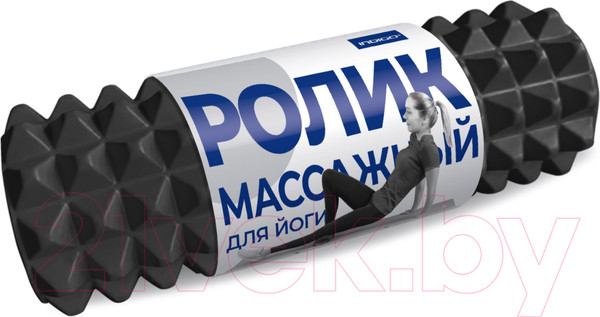 Изображение товара Валик для фитнеса Indigo Sport IN268 (черный)