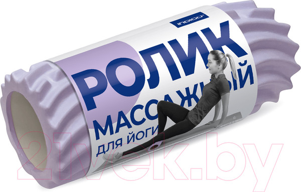 Изображение товара Валик для фитнеса Indigo Sport Волна IN275 (сиреневый)