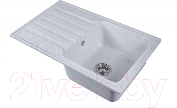 Изображение товара Мойка кухонная БелЭворс Styl R (олово, без сифона)
