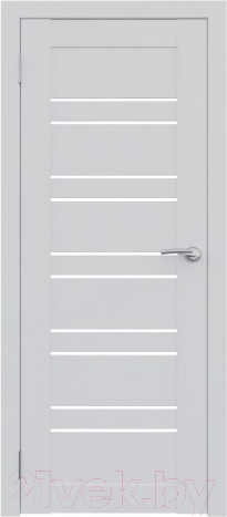 Изображение товара Дверь межкомнатная Юни Амати 25 80x200 (бьянко/стекло белое)