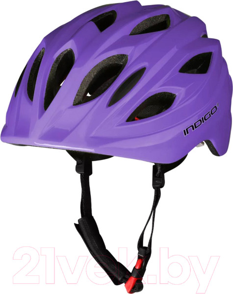 Изображение товара Защитный шлем Indigo Sport IN073 (р-р 51-55, фиолетовый)