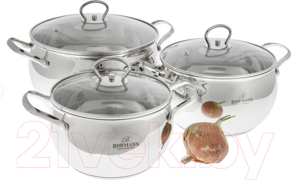 Изображение товара Набор кастрюль Bohmann BH-0602