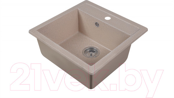 Изображение товара Мойка кухонная БелЭворс Rio (темно-бежевый, без сифона)