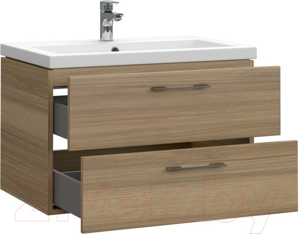 Изображение товара Тумба с умывальником Cersanit Lara 70 + Como / 63415 + S-UM-COM70/1-w