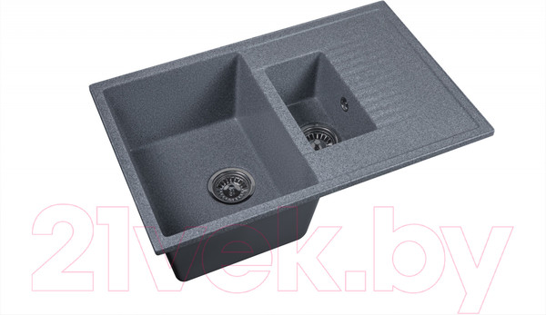 Изображение товара Мойка кухонная БелЭворс Forma L (серый, без сифона)