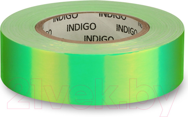 Изображение товара Обмотка для гимнастического снаряда Indigo Sport Rainbow IN151 (зеленый/желтый/лимонный)