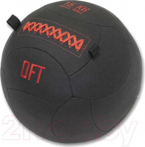 Изображение товара Медицинбол Original FitTools Wall Ball Deluxe FT-DWB-15