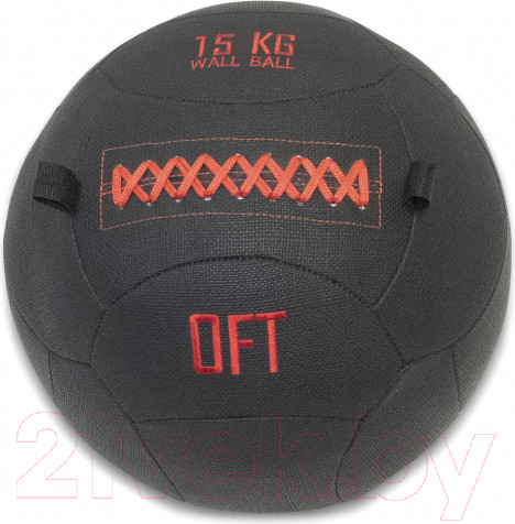 Изображение товара Медицинбол Original FitTools Wall Ball Deluxe FT-DWB-15