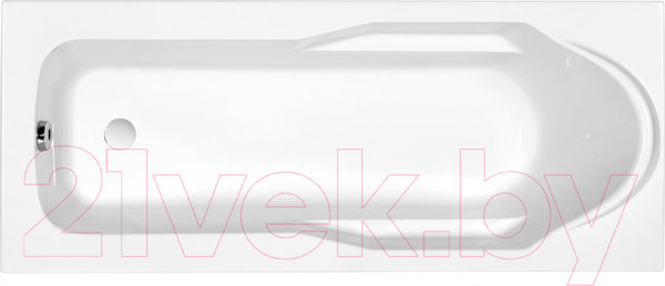 Изображение товара Ванна акриловая Cersanit Santana 140x70 (с ножками и экраном)