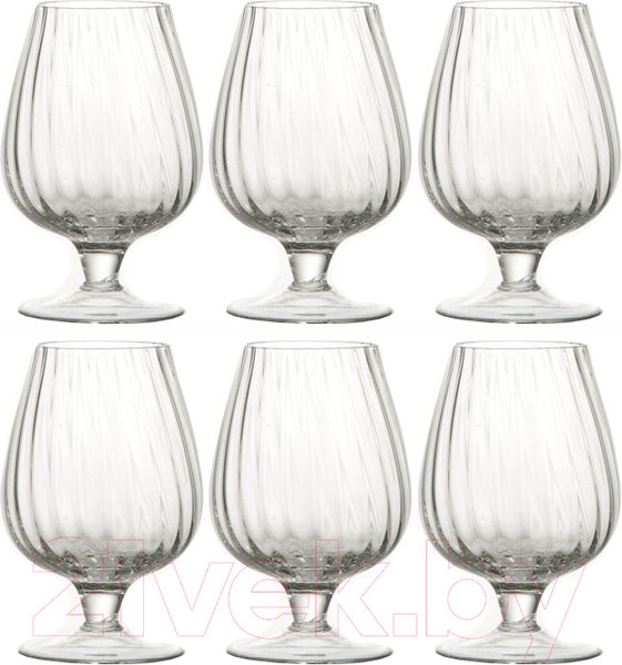 Изображение товара Набор бокалов Неман Рифленка / 38040 (6шт)