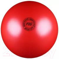Изображение товара Мяч для художественной гимнастики No Brand Металлик AB2801 (красный)