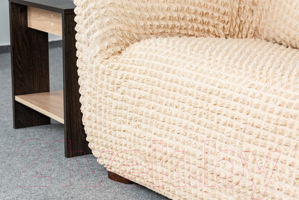 Изображение товара Комплект чехлов Софатэкс Комфорт Стандарт без оборки (ваниль)