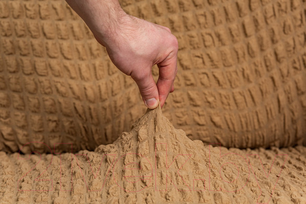 Изображение товара Чехол на 3-х местный диван Софатэкс Люкс ПО-6 без оборки (кофе с молоком)