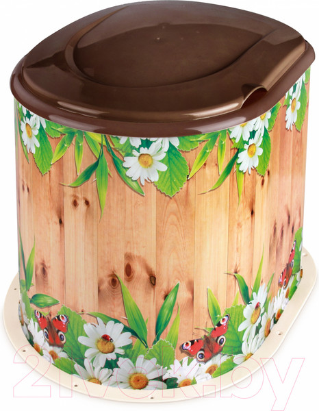 Изображение товара Дачный унитаз Альтернатива Летний день / М3023