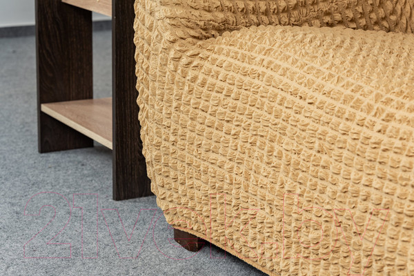 Изображение товара Комплект чехлов Софатэкс Люкс КПО-8 без оборки / 01472 (песок)