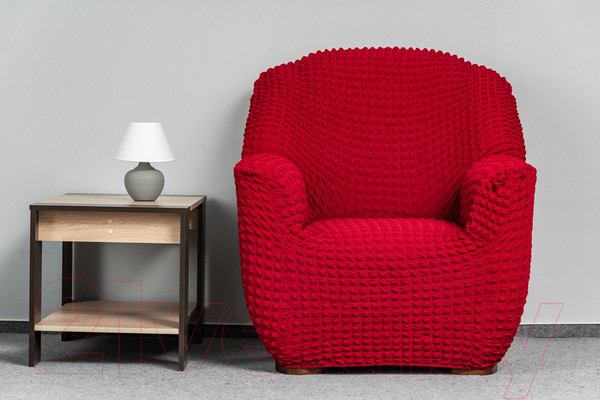 Изображение товара Комплект чехлов Софатэкс Стандарт КПО-8 без оборки / 01450 (бордовый)