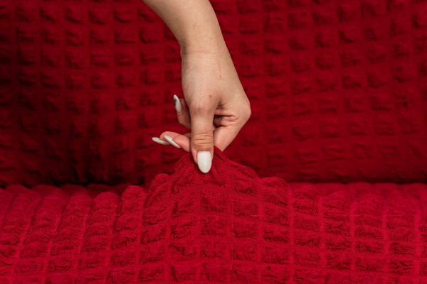 Изображение товара Комплект чехлов Софатэкс Стандарт КПО-8 без оборки / 01450 (бордовый)