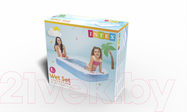 Изображение товара Надувной бассейн Intex 57403NP (166x100x25)