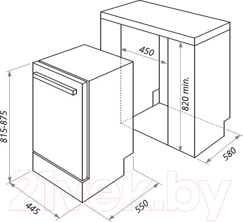 Изображение товара Посудомоечная машина Maunfeld MLP 08IM