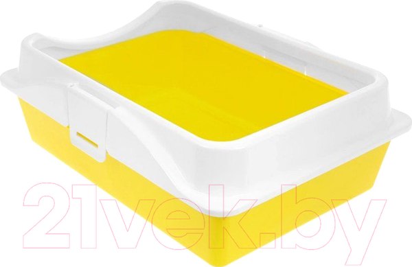 Изображение товара Туалет-лоток ZooExpress Rich 11130 (с рамкой)