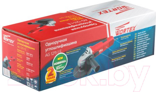 Изображение товара Угловая шлифовальная машина Wortex AG 1211-1 E (AG12111E0018)
