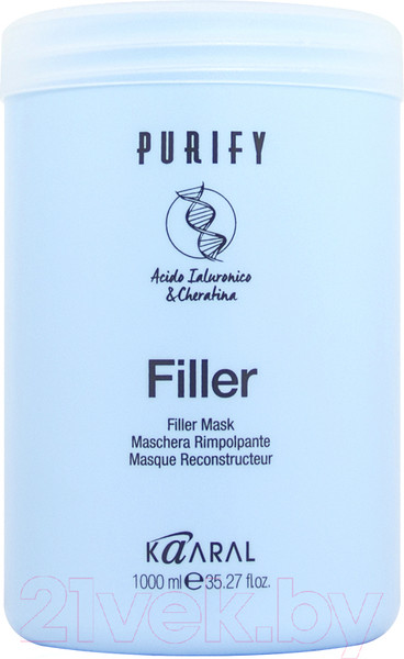 Изображение товара Маска для волос Kaaral Для придания плотности волосам Filler Mask (1л)