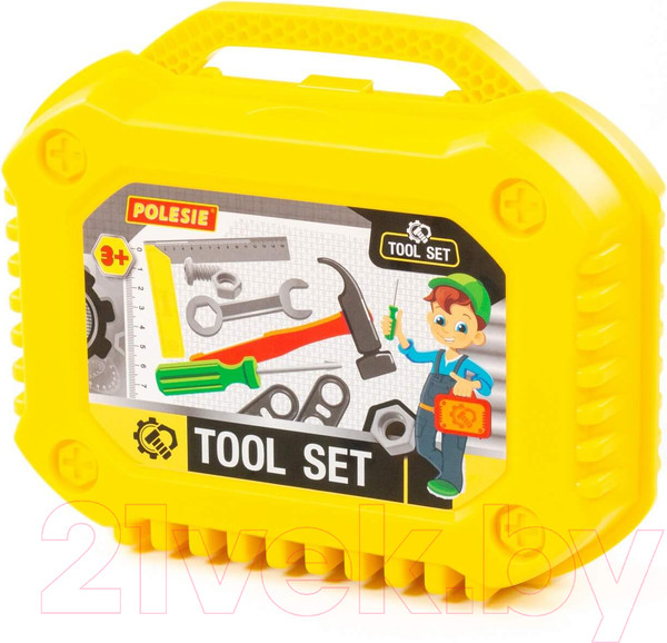Изображение товара Набор инструментов игрушечный Полесье №20 / 89465 (32эл)