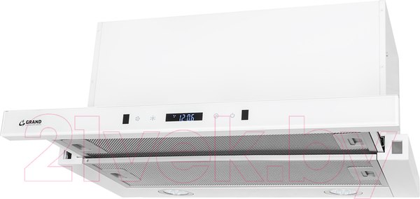 Изображение товара Вытяжка телескопическая Grand Toledo Sensor 60 GC (белый)