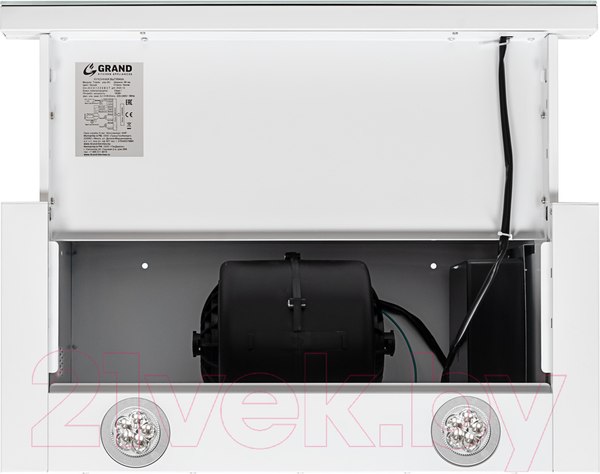Изображение товара Вытяжка телескопическая Grand Toledo Sensor 60 GC (белый)