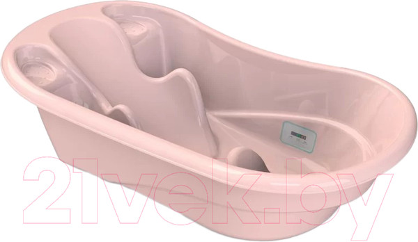 Изображение товара Ванночка детская Kidwick Лайнер / KW230306 (с термометром, розовый/темно-розовый)