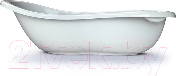 Изображение товара Ванночка детская Kidwick Шатл / KW220106 (с термометром, белый/бирюзовый)